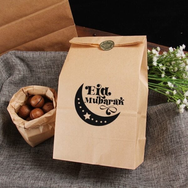5pcs Eid Mubarak Celebration bag