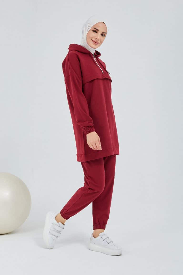 Saba Tracksuit Maroon