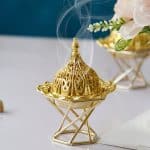 Mini Gold Incense Burner