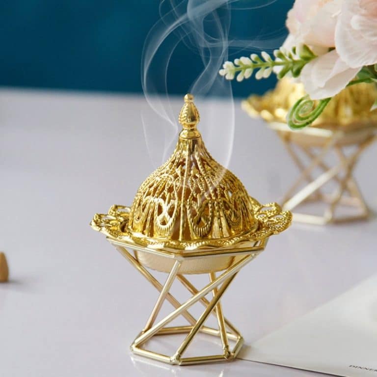 Mini Gold Incense Burner