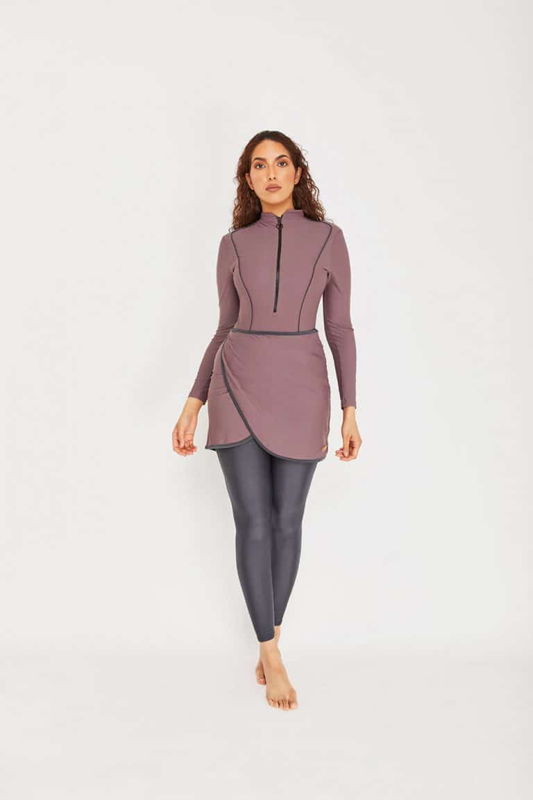 Modest Trendy blush pink Burkini